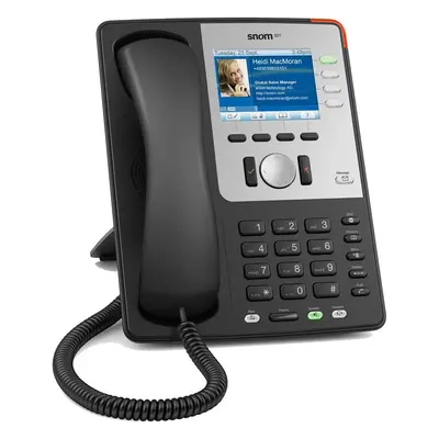 IP telefon SNOM 821 / černá Varianta: ivi1