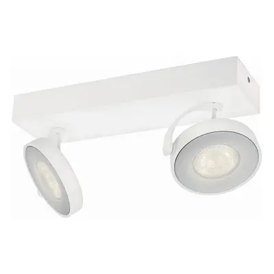 Bodové LED svítidlo Philips Clockwork / 2 x 4,5 W / 1000 lm / bílá Varianta: ivi1