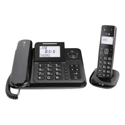 Drátový telefon Doro Comfort 4005 / pro seniory / černá Varianta: ivi1