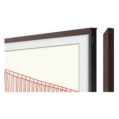 Výměnný rámeček Samsung (VG-SCFA75BWBXC) pro Frame TV (2021) / 75" / rovný design / hnědá Varian