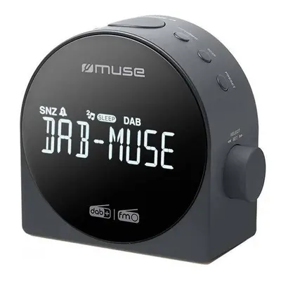 Radiobudík MUSE M-185 CDB / tuner DAB+/FM / černá / šedá Varianta: ivi1