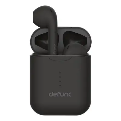 Bezdrátová sluchátka Defunc True Go Mini / IPX4 / mikrofon / dosah 10 m / Bluetooth 5.0 / černá 