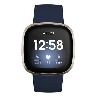 Chytré hodinky Fitbit Versa 3 FB511GLNV / 1,58" (4,1 cm) / AMOLED / GPS / Bluetooth 5.0 / NFC / 