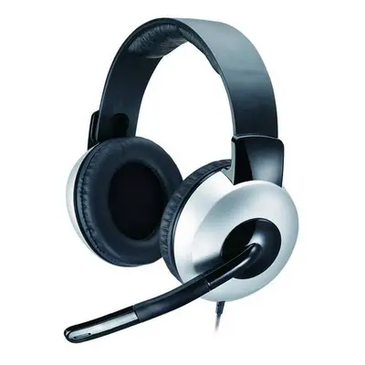 Headset Genius HS-05A 31710011100 / 20 Hz až 20 kHz / 102 dB / 32 ohm / černá/stříbrná Varianta: