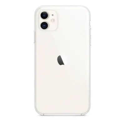 Kryt na mobil Apple pro iPhone 11 MWVG2ZM/A / silikonový / průhledný Varianta: ivi2