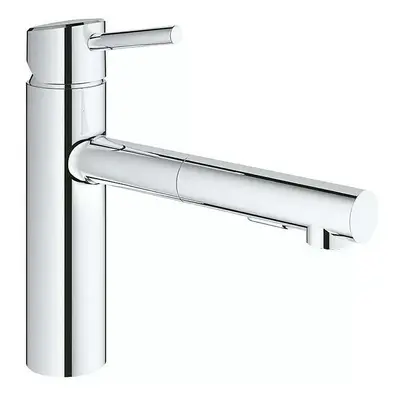 Dřezová baterie Grohe Concetto / nerezová ocel / lesk Varianta: ivi1