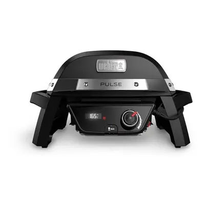 Barbecue elektrický gril Weber PULSE 1000 / 1800 W / poklop / termostat / digitální teploměr / č