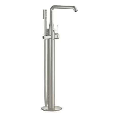 Jednopáková baterie na podlahu Grohe Essence / 88,4 cm / stříbrná / matná Varianta: ivi0