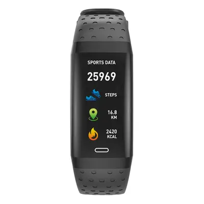 Chytré hodinky Niceboy X-fit Active / IP67 / 0,96" (2,4 cm) / Bluetooth 5.0 / 105 mAh / černá Va