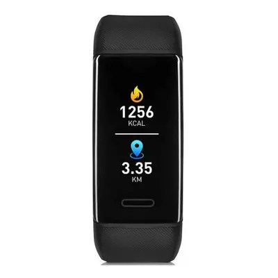 Fitness náramek Niceboy X-Fit GPS (xfit-gps) / 160 mAh / 0,96" (2,4 cm) / IP67 / GPS / černá Var