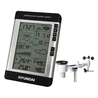 Meteorologická stanice Hyundai WSP 3080 R WIND / černá Varianta: ivi1