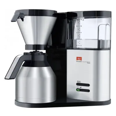 Kávovar Melitta Aroma Elegance Therm 1012-04 / 1000 W / nerezová termokonvice / černá Varianta: 