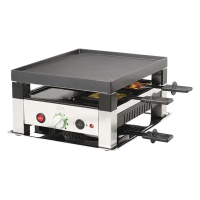 Elektrický stolní raclette gril pro 4 osoby Solis 5 in 1 7910 / 1400 W / černá/nerez Varianta: i