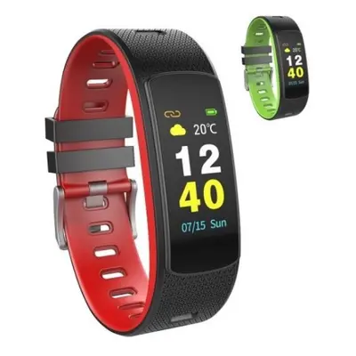 Fitness náramek Umax U-Band 116HR (UB513) / 0,96" (2,4 cm) / Bluetooth 4.0 / černá/červená/zelen