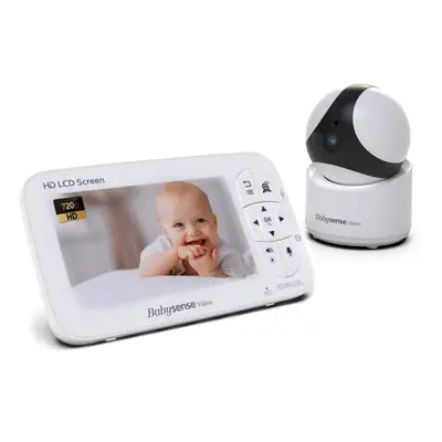 Dětská elektronická chůva Babysense Video Baby Monitor V65 / 5" (12,7 cm) / barevný LCD displej 