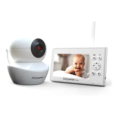 Dětská elektronická chůva Babysense Video Baby Monitor V43 / 4,3" / dosah až 300 m / 2100mAh / b