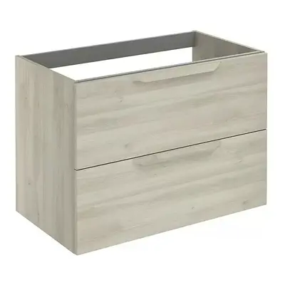 German Skříňka pod umyvadlo / 80 x 45 x 56,6 cm / šedý dub / matná bílá Varianta: ivi1