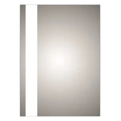 German Nástěnné zrcadlo s LED osvětlením / 50 x 70 cm / 230 V / IP20 / kolébkový spínač / sklo V