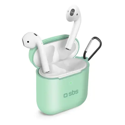 Ochranné pouzdro SBS TEAPCOVG pro Apple AirPods 2016 & 2019 / silikon / zelená Varianta: ivi0