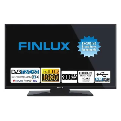 Televize Finlux 40FFG4661 / LED / 1920 × 1080 px / 40" (100 cm) / Full HD / černá Varianta: ivi2