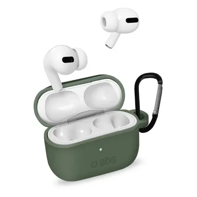 Ochranné pouzdro SBS TEAPPROCASEGG pro Apple AirPods Pro / silikon / tmavá zelená Varianta: ivi0