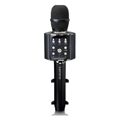 Karaoke mikrofon Lenco BMC-090BK / Bluetooth / světelné efekty / černá Varianta: ivi1