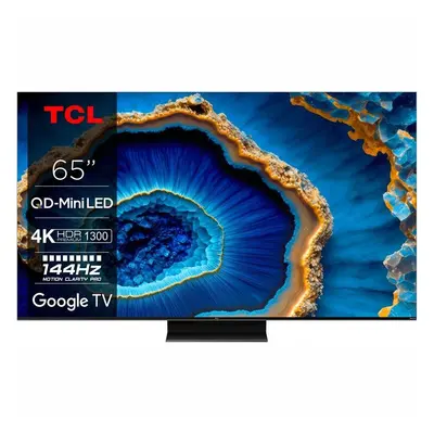 Smart televize TCL 65C805 / QLED / 3840 × 2160 px / 65" (164 cm) / 4K Ultra HD / titanová Varian