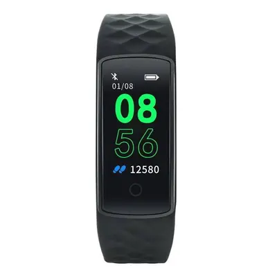 Fitness náramek Canyon CNE-SB11BB (CNE-SB11BB) / 0,96" (2,4 cm) / Bluetooth 4.0 / 110 mAh / čern