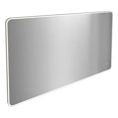 German LED světelné zrcadlo Frame / zaoblené hrany / 120 x 68 cm / dotykový senzor / 30 W Varian