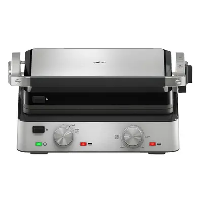 Kontaktní gril Braun MultiGrill 7 CG 7010 / 29 x 23 cm / 2000 W / 230 °C / černá/nerez Varianta: