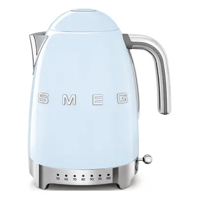 Rychlovarná konvice Smeg 50's style KLF04PBEU / regulace teploty / 1,7 l / 2400 W / pastelově mo