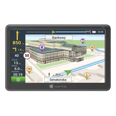 Navigace Navitel E707 Magnetic / 7" (17,8 cm) dotykový TFT displej / 256 MB RAM / 8 GB / 800 × 4