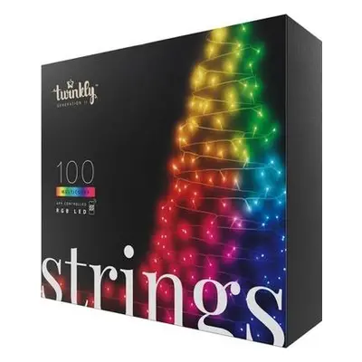 Venkovní vánoční řetěz Twinkly Strings 100 x LED / 11,5 m / smívatelný Varianta: ivi19