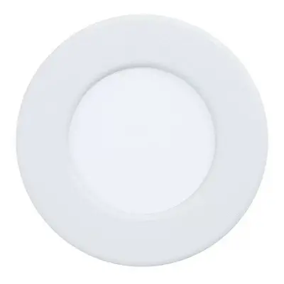 Zápustné svítidlo Eglo Fueva 5 LED / 2,7 W / O 8,6 cm / kov / bílá / teplá bílá Varianta: ivi0