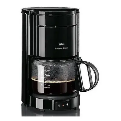 Překapávač kávy Braun Aromater Classic KF47/1BK / 8 - 10 šálků / 1000 W / 1,25 l / černá Variant