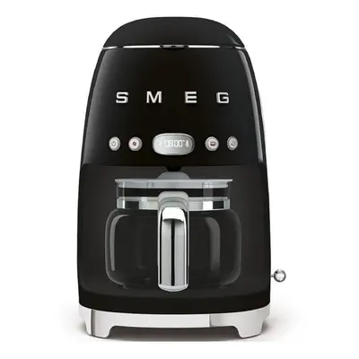 Kávovar na překapávanou kávu Smeg 50's style DCF02BLEU / 1050 W / 1,4 l / černá Varianta: ivi5