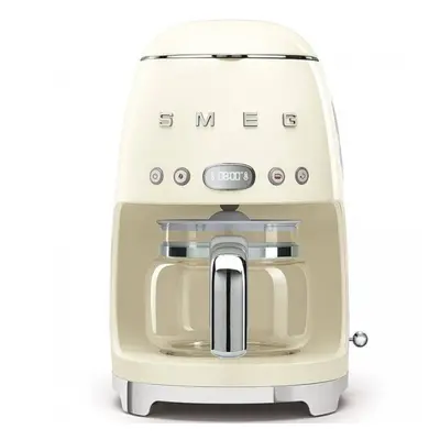 Kávovar na překapávanou kávu Smeg 50's style DCF02CREU / 1050 W / 1,4 l / krémová Varianta: ivi2