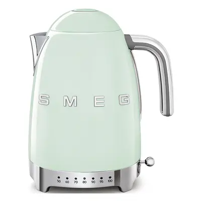 Rychlovarná konvice Smeg 50's style KLF04PGEU / regulace teploty / 1,7 l / 2400 W / pastelově ze