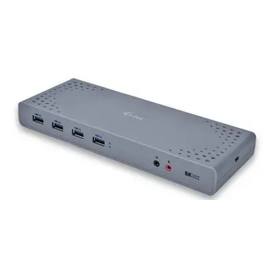 Dokovací stanice i-tec USB 3.0 / USB-C Dual Display (CADUAL4KDOCK) / LED indikace / 2× HDM + 2× 