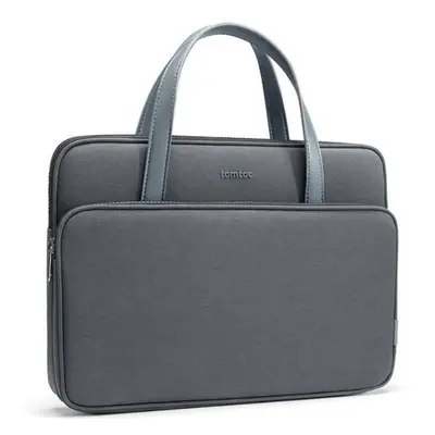 Brašna na notebook tomtoc Premium Briefcase / pro 14" MacBook Pro (2021) / šedá Varianta: ivi2