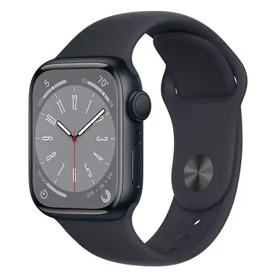 Chytré hodinky Apple Watch Series 8 (MNP13CS/A) / 45 mm / 32 GB / GPS / Midnight Varianta: ivi2