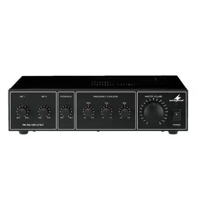 Monofonní audio zesilovač Monacor PA-702 / 70 W / černá Varianta: ivi0