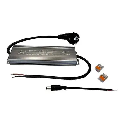 LED transformátor Direct Signs pro LED profily / 100 W / 24 V / IP67 / šedá Varianta: ivi0