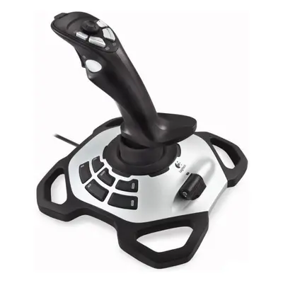 Joystick Logitech Extreme 3D Pro pro PC / 12 tlačítek / bílá/černá Varianta: ivi1