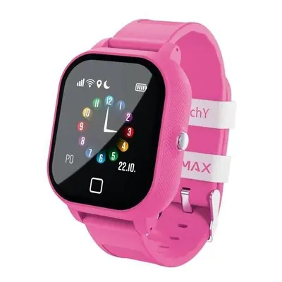 Dětské chytré hodinky LAMAX WatchY3 / 1,3" / 32 MB / 450 mAh / růžová Varianta: ivi2