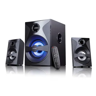 Reproduktory Fenda F&D F380X 2.1 / bluetooth / rádio / USB / SD / dálkové ovládání - černá Varia