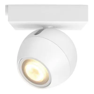 Bodové svítidlo Philips Hue Buckram White Ambiance Spot / 5,5 W / 350 lm / bílá Varianta: ivi1