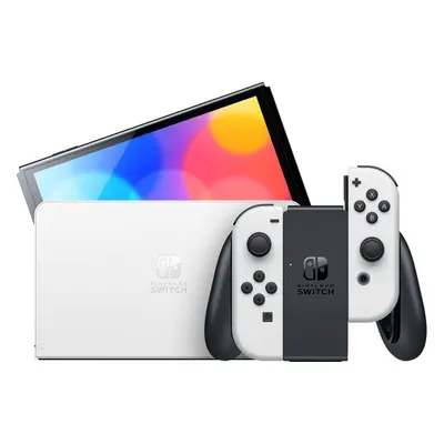 Herní konzole Nintendo OLED Model (White Set) (NSH008) / 64 GB / 7" (17,8 cm) displej / bílá Var