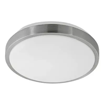 Stropní LED svítidlo Eglo Competa 1 / 22 W / O 24,5 cm / stříbrná/bílá Varianta: ivi1