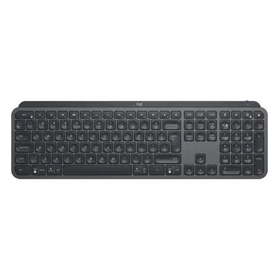 Bezdrátová klávesnice Logitech Wireless MX Keys / CZ / SK / bluetooth / 2,4 GHz / šedá Varianta: